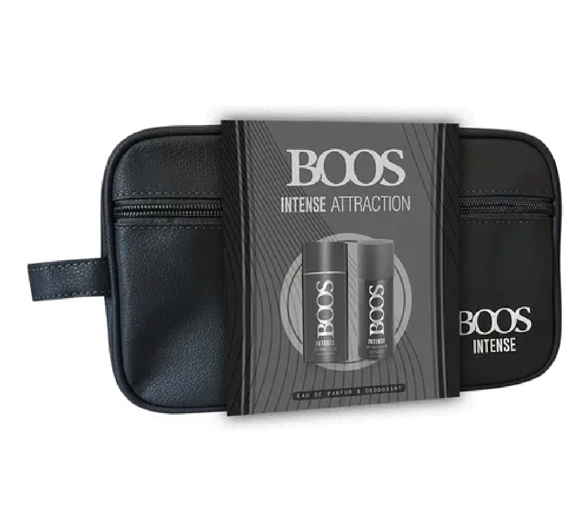 BOOS NECESER MEN INTENSE ATTRACTION EDP X 90 ML.